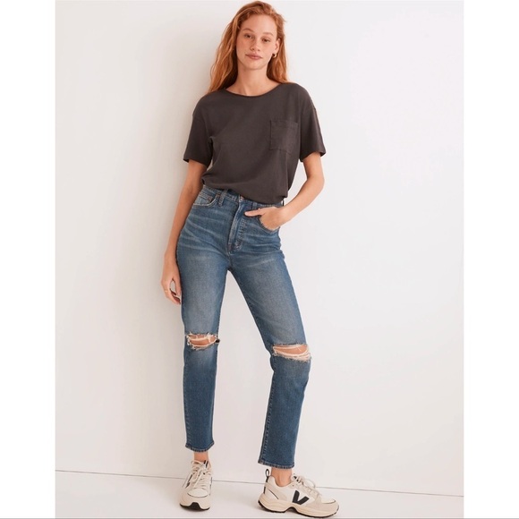 MADEWELL The Perfect Vintage Crop Jean - Picture 1 of 7